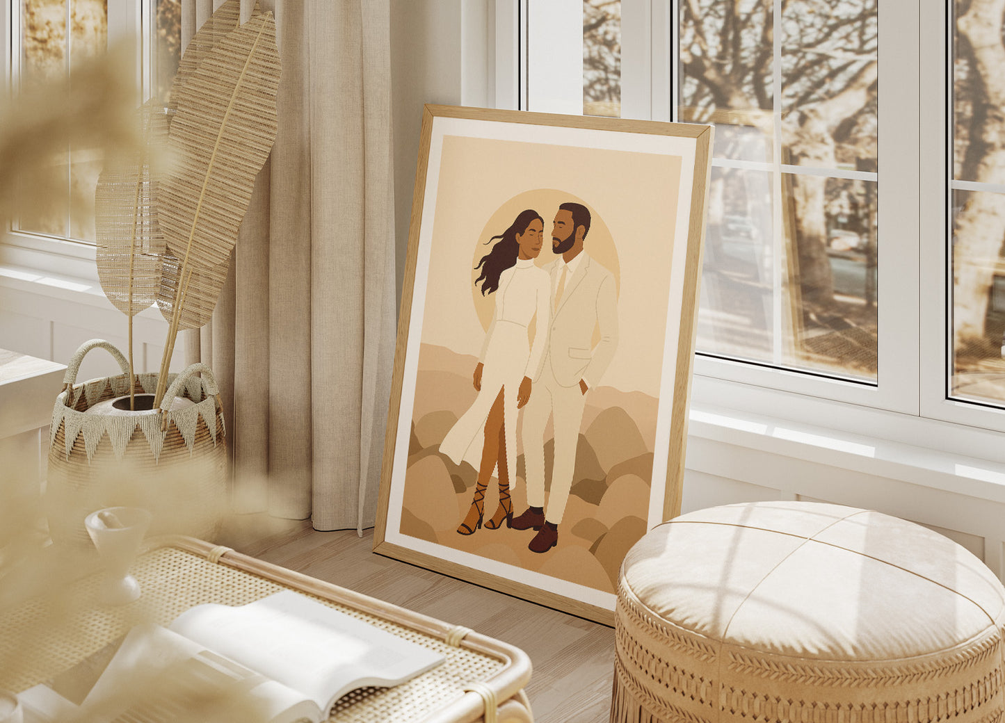 Affiche Illustration Personnalisé