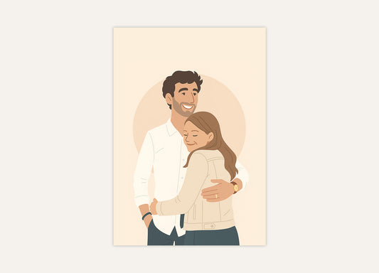 Affiche Illustration Personnalisé