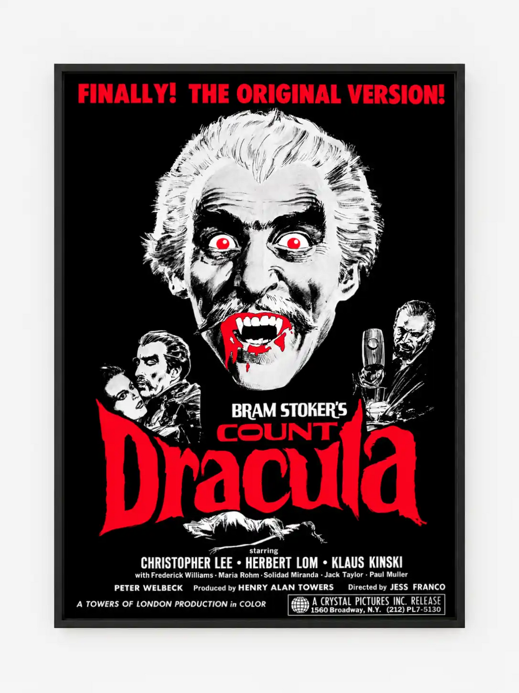 Count Dracula Poster