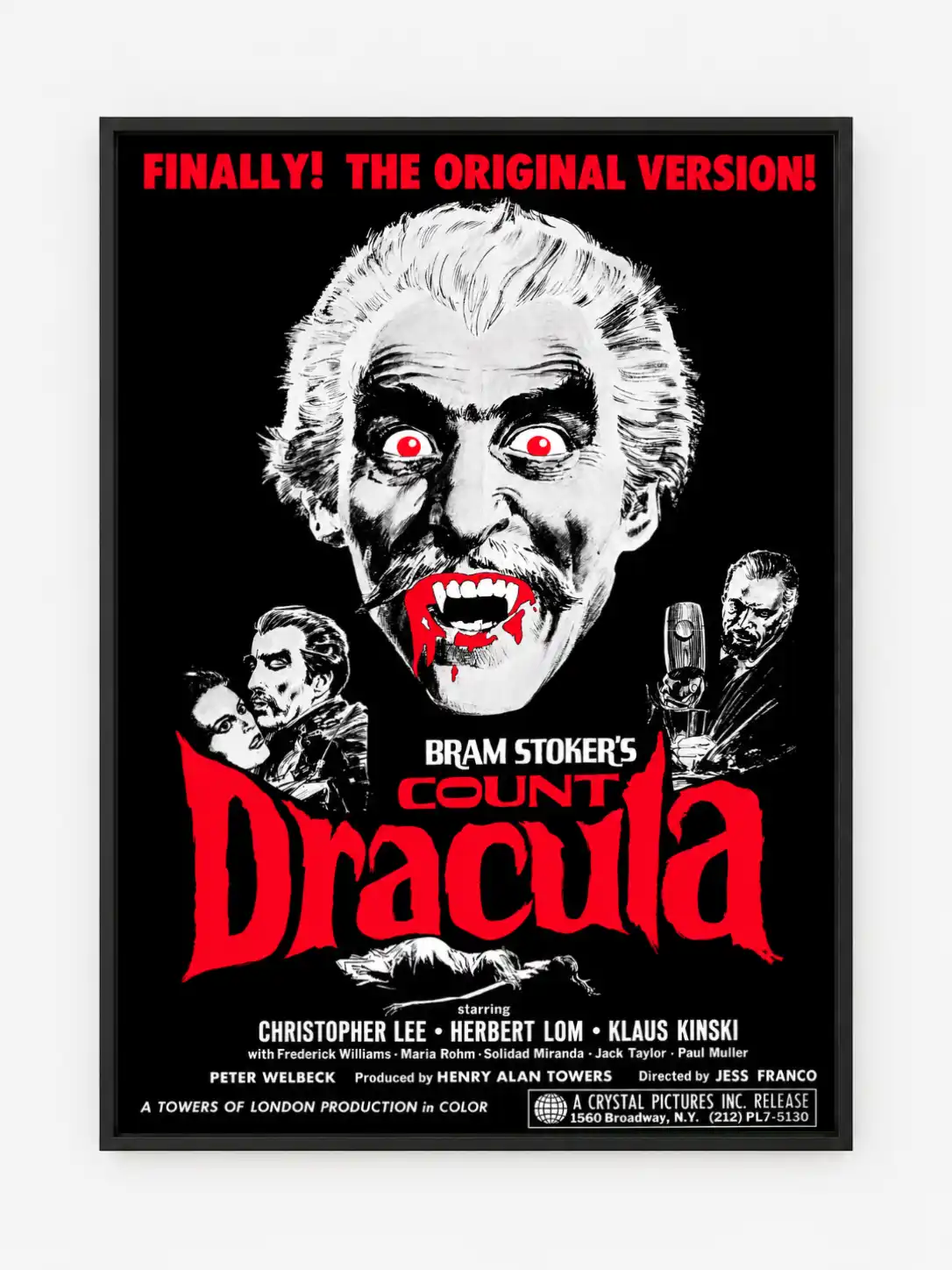 Count Dracula Poster