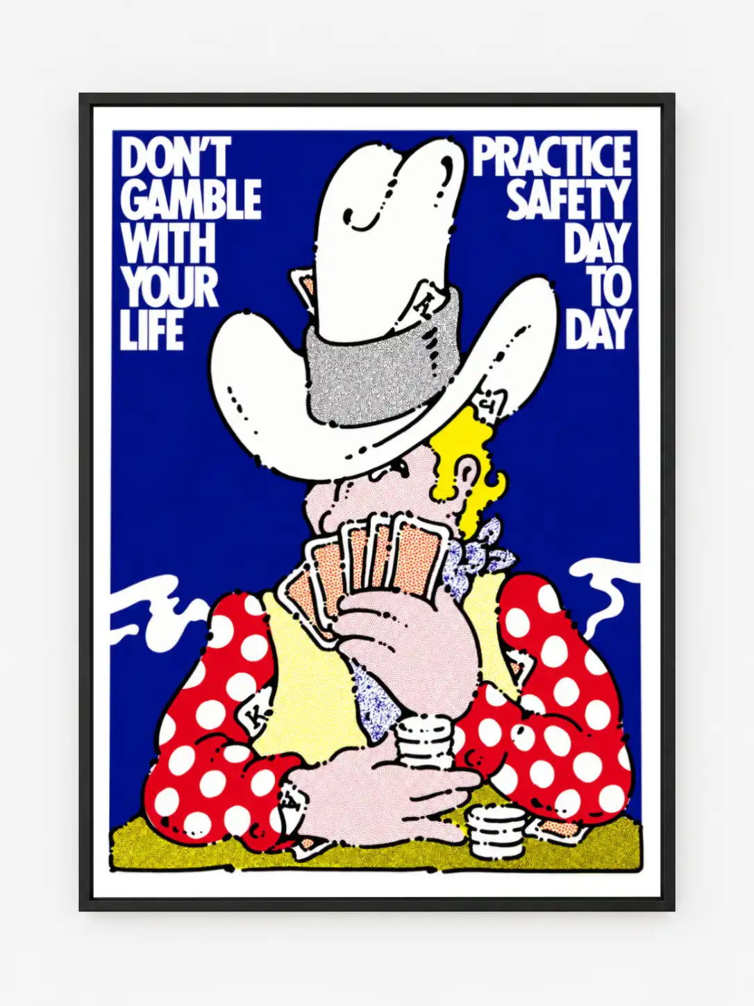 Don't Gamble With Your Life Poster