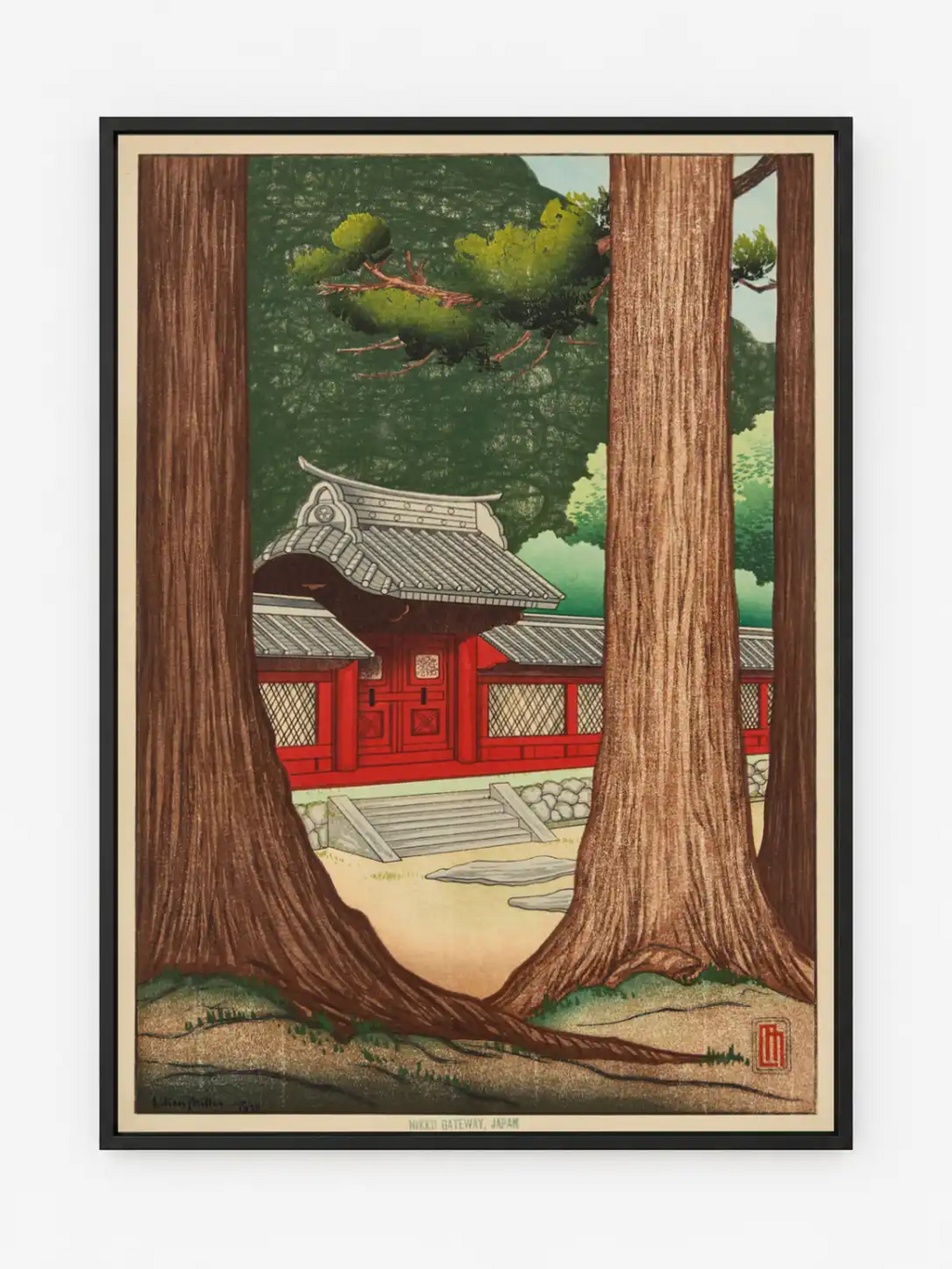 Nikko gateway, Japan Poster