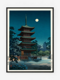 Asakusa Kinryuzan Temple Poster