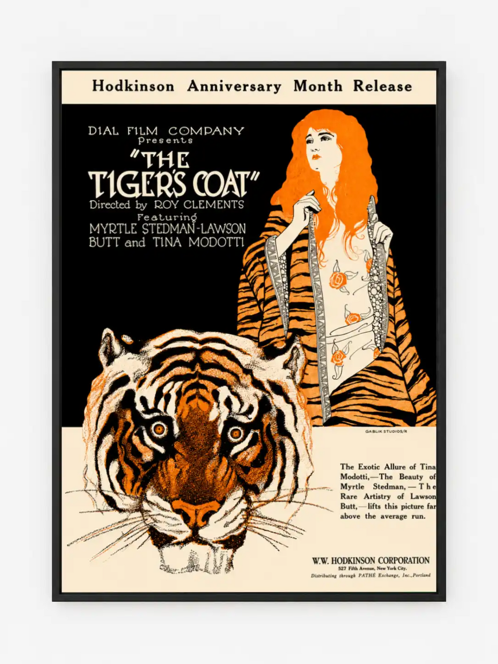The Tigers Coat Poster