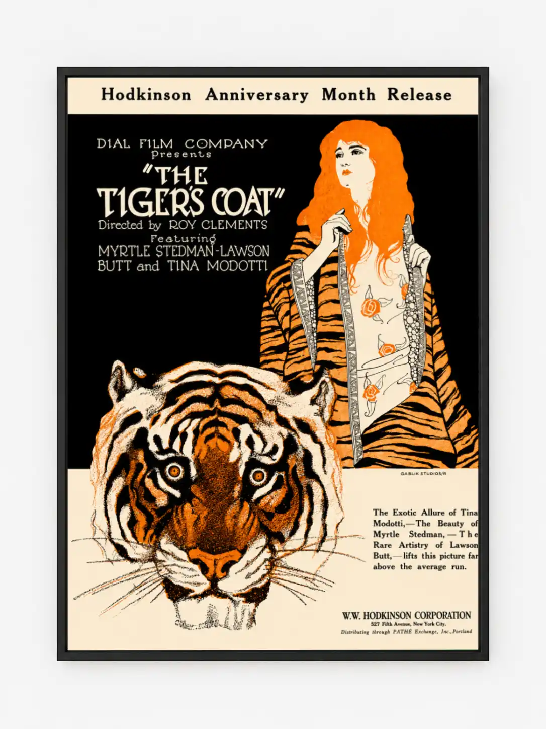The Tigers Coat Poster