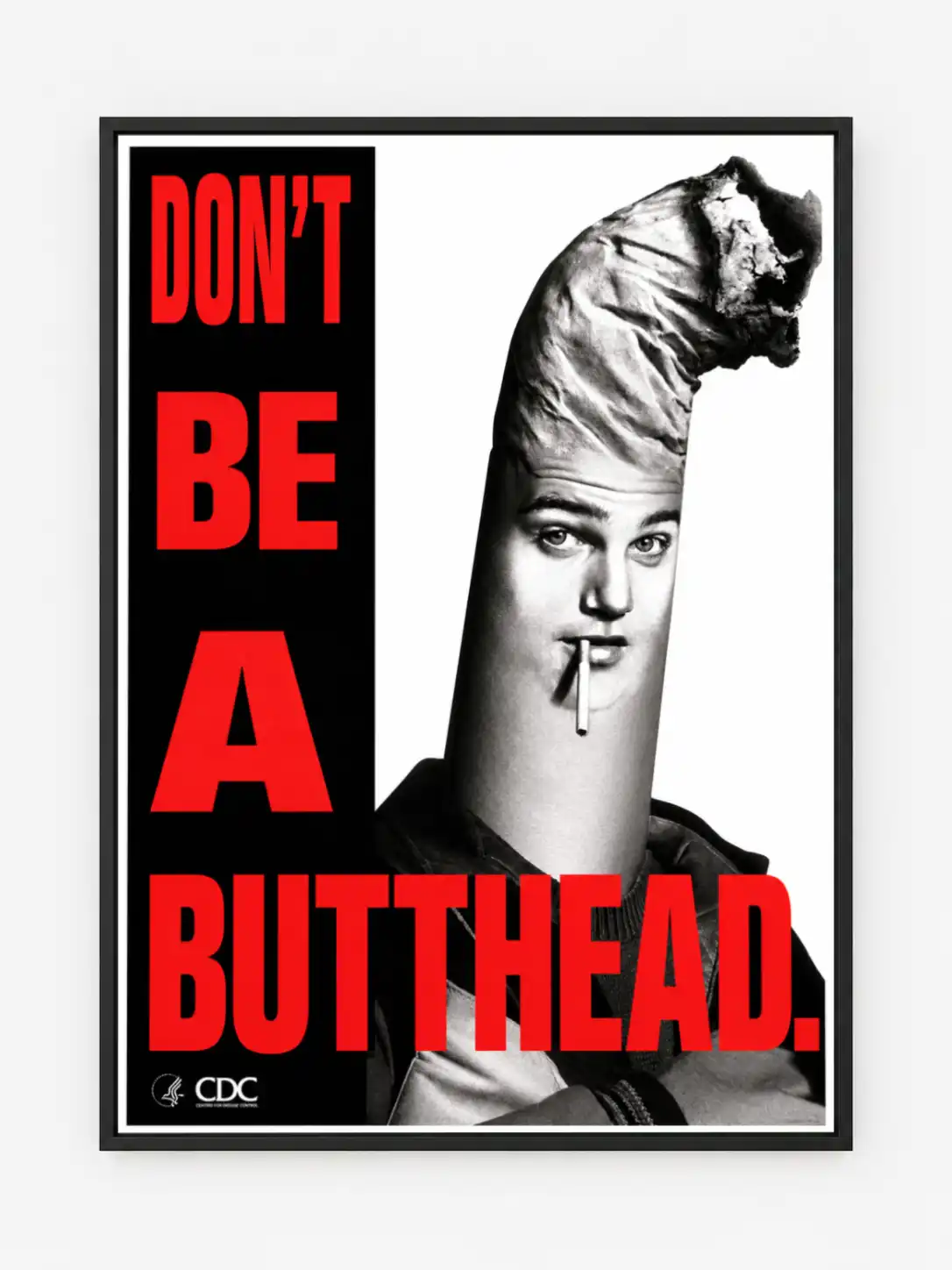 Don't be A Butthead Poster