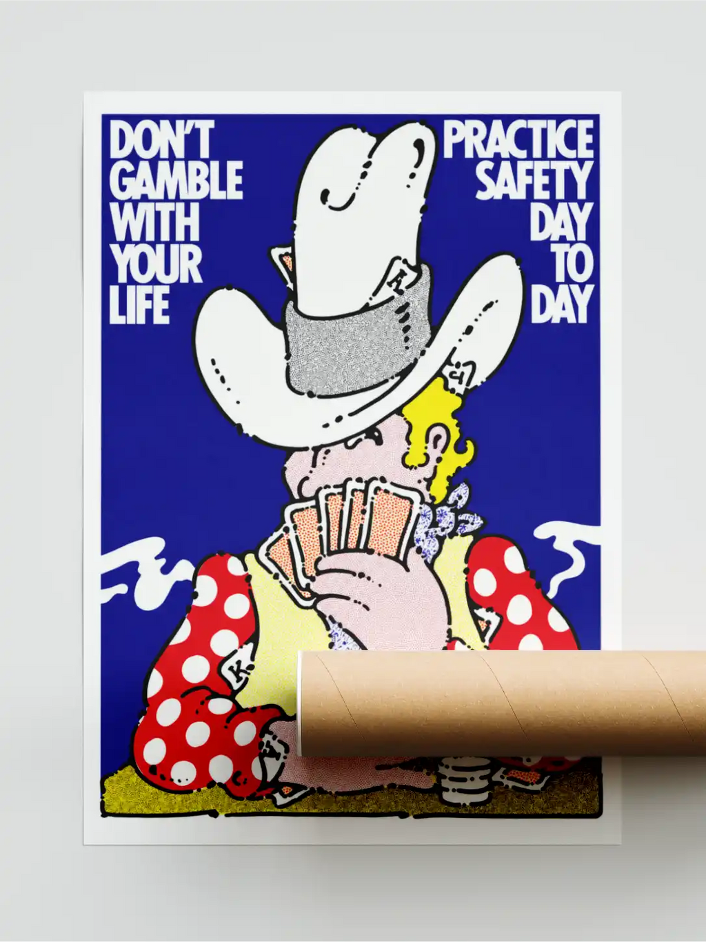 Don't Gamble With Your Life Poster