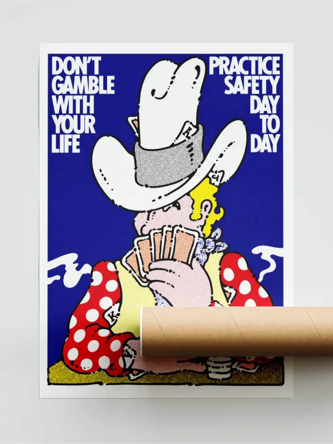 Don't Gamble With Your Life Poster