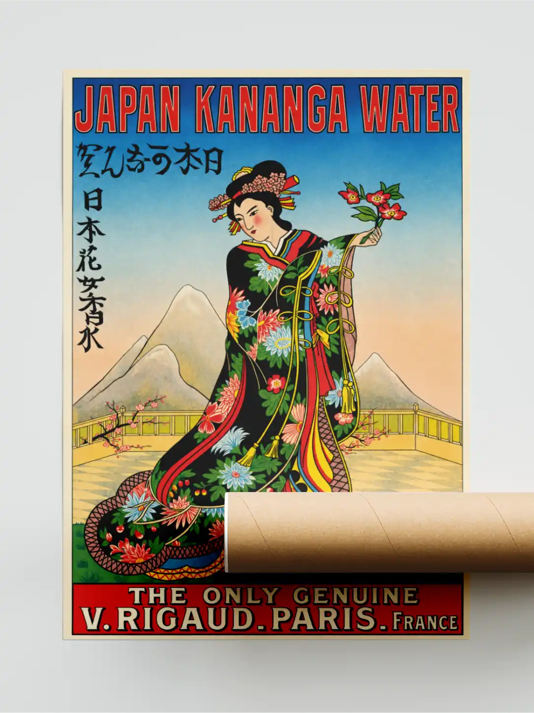 Japan Kananga Water Poster
